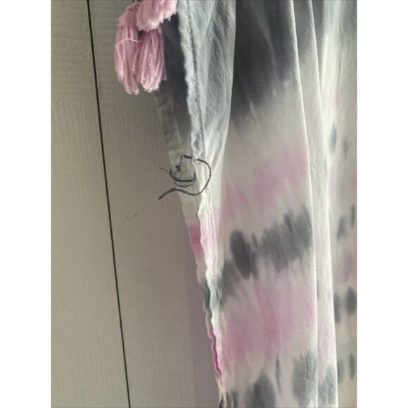 Surf Gypsy Tie Dye Medium Swim Coverup Tassle Beach Vacation Coconut Girl Cruise - Picture 4 of 9